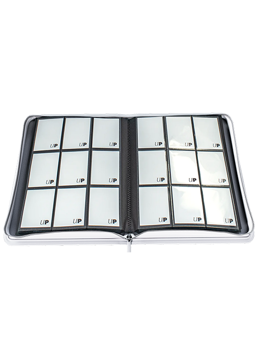 Binder - Zip Vivid White 9-Pocket