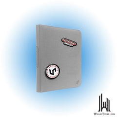 Binder - Zipfolio Patchcraft Gray 9-Pocket