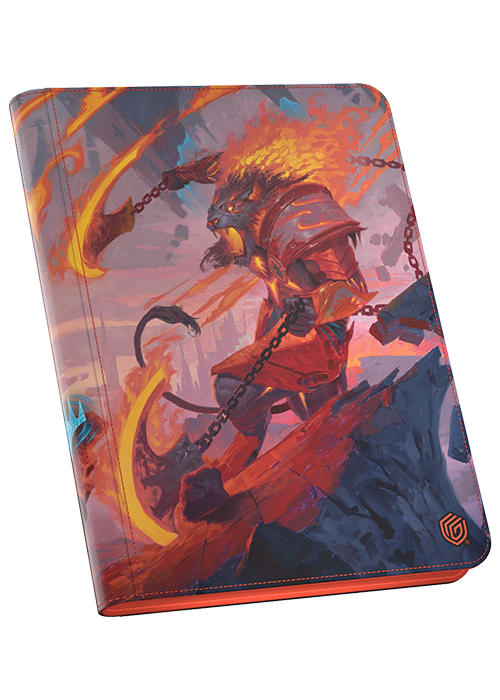 Binder - Zipfolio Xenoskin - Reality Fracture - Ajani 9-Pocket