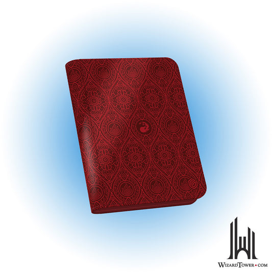 Binder - Zipfolio Xenoskin Avatar the Last Airbender Mana Symbol Red 8-Pocket