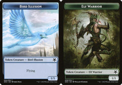 Bird Illusion (004)  // Elf Warrior (009) Double-Sided Token