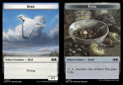 Bird (0001) // Food (0013) Double-Sided Token - Foil
