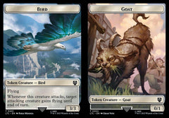 Bird (0001) // Goat (0002) Double-Sided Token