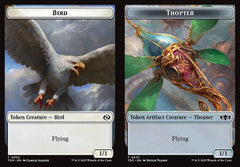 Bird (0002) // Thopter (0033) Double-Sided Token