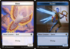 Bird (002) // Faerie (010) Double-Sided Token