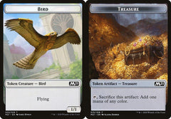 Bird (002) // Treasure (015) Double-Sided Token - Foil