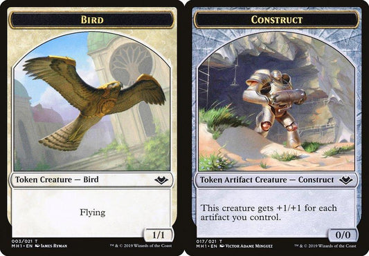 Bird (003) // Construct (017) Double-Sided Token