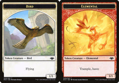 Bird (003) // Elemental (009) Double-Sided Token
