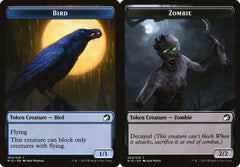 Bird (003) // Zombie (005) Double-Sided Token - Foil