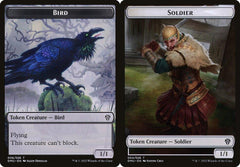 Bird (006) // Soldier (004) Double-Sided Token - Foil