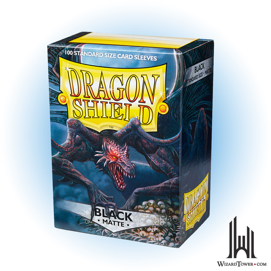 Deck Protectors - Dragon Shield Matte Black 100ct