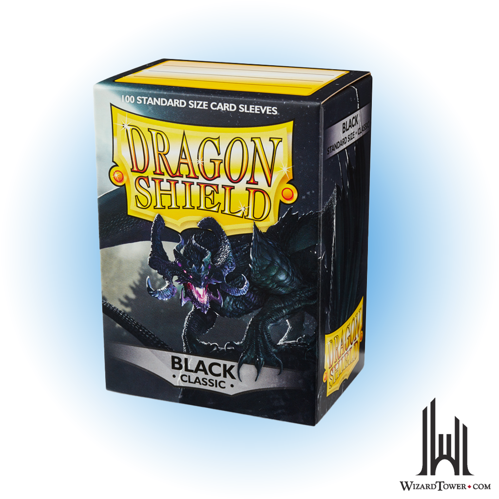 Deck Protectors - Dragon Shield Classic Black 100ct