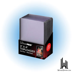 Toploader - Black Border 3" x 4" Pack of 25