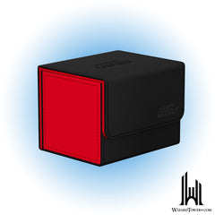 Deck Box - Sidewinder - Synergy Black / Red 100+