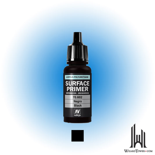 Vallejo Surface Primer Black 602 - 17ml