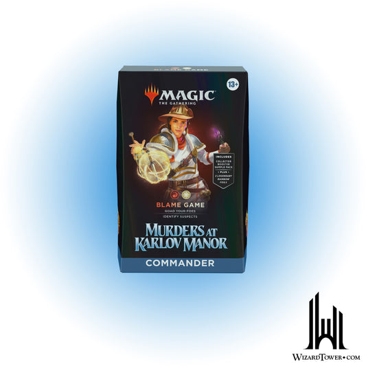 Magic the Gathering Murders at Karlov Manor Commander Deck - Blame Game (WR)