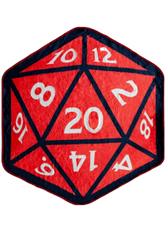 Blanket - DND D20 Fleece Throw 52" x 48"