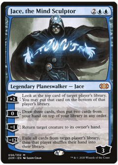 Blanket - MTG Jace, the Mind Sculptor Card Single Sided Fleece Throw 45" x 60"