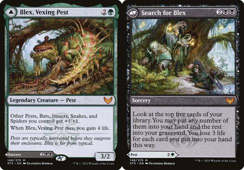 Blex, Vexing Pest // Search for Blex - Foil