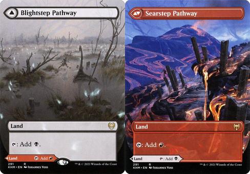 Blightstep Pathway // Searstep Pathway (291) (Borderless)