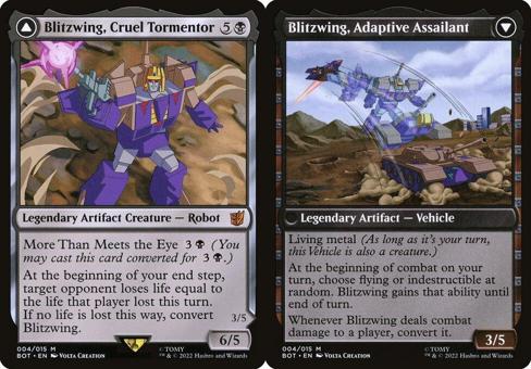 Blitzwing, Cruel Tormentor // Blitzwing, Adaptive Assailant (004) - Foil