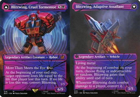 Blitzwing, Cruel Tormentor // Blitzwing, Adaptive Assailant (019) (Borderless)