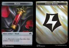 Blood (0029) // Energy Reserve (0036) Double-Sided Token
