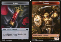Blood (017) // Goblin (012) Double-Sided Token