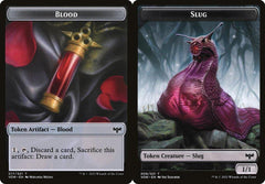 Blood (017) // Slug (006) Double-Sided Token - Foil