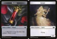 Blood (017) // Spirit (002) Double-Sided Token - Foil