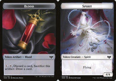 Blood (017) // Spirit (003) Double-Sided Token - Foil