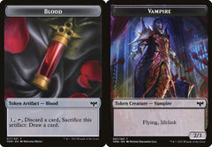 Blood (017) // Vampire (007) Double-Sided Token - Foil