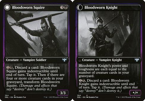 Bloodsworn Squire // Bloodsworn Knight - Foil