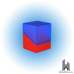 Deck Box - Boulder - Synergy Blue / Red 100+