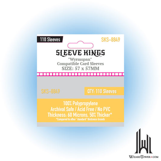 Board Game Sleeves - Sleeve Kings Wyrmspan 57 x 57 mm 110ct