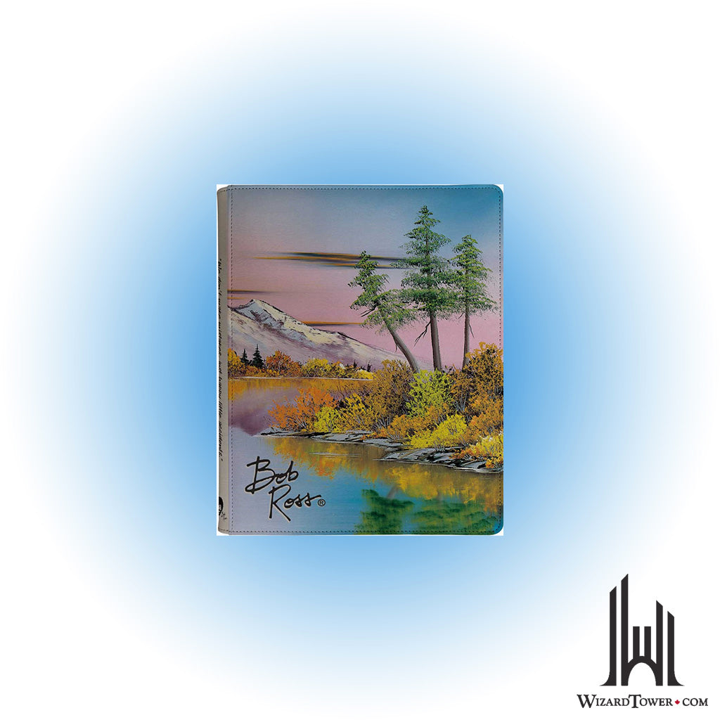 Binder - Zip Bob Ross Mighty Mountain Lake 9-Pocket