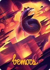 Bonders' Enclave (49/54) Art Card - Gold-Stamped Signature