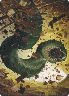 Bookwurm (14/81) Art Card