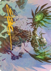 Botanical Brawler (43/81) Art Card (AMOM) - Gold-Stamped Signature