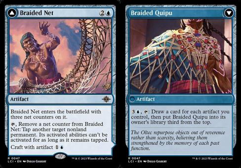 Braided Net // Braided Quipu - Foil