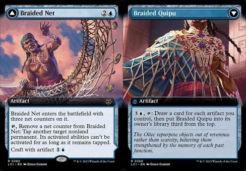 Braided Net // Braided Quipu (0360) (Extended Art)