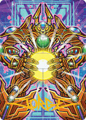 Brightglass Gearhulk (53/54) Art Card (ADFT) - Gold-Stamped Signature