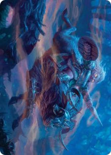 Bristlebane Outrider (18/54) Art Card (AECL)