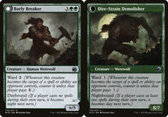Burly Breaker // Dire-Strain Demolisher - Foil