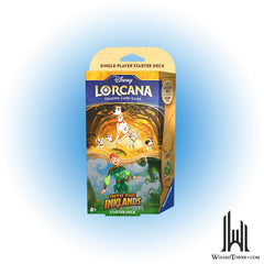 Disney Lorcana Into the Inklands Starter Deck - Amber / Emerald