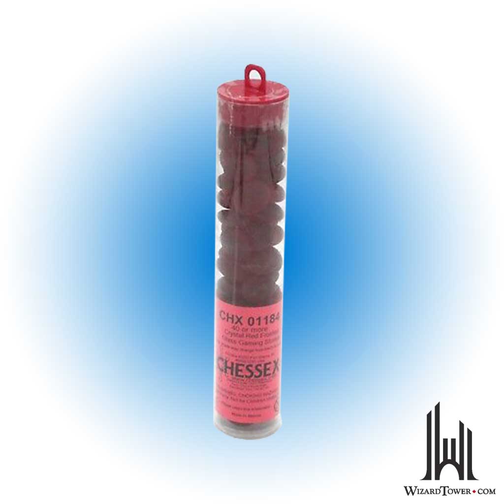 Stones - Crystal Red Frosted