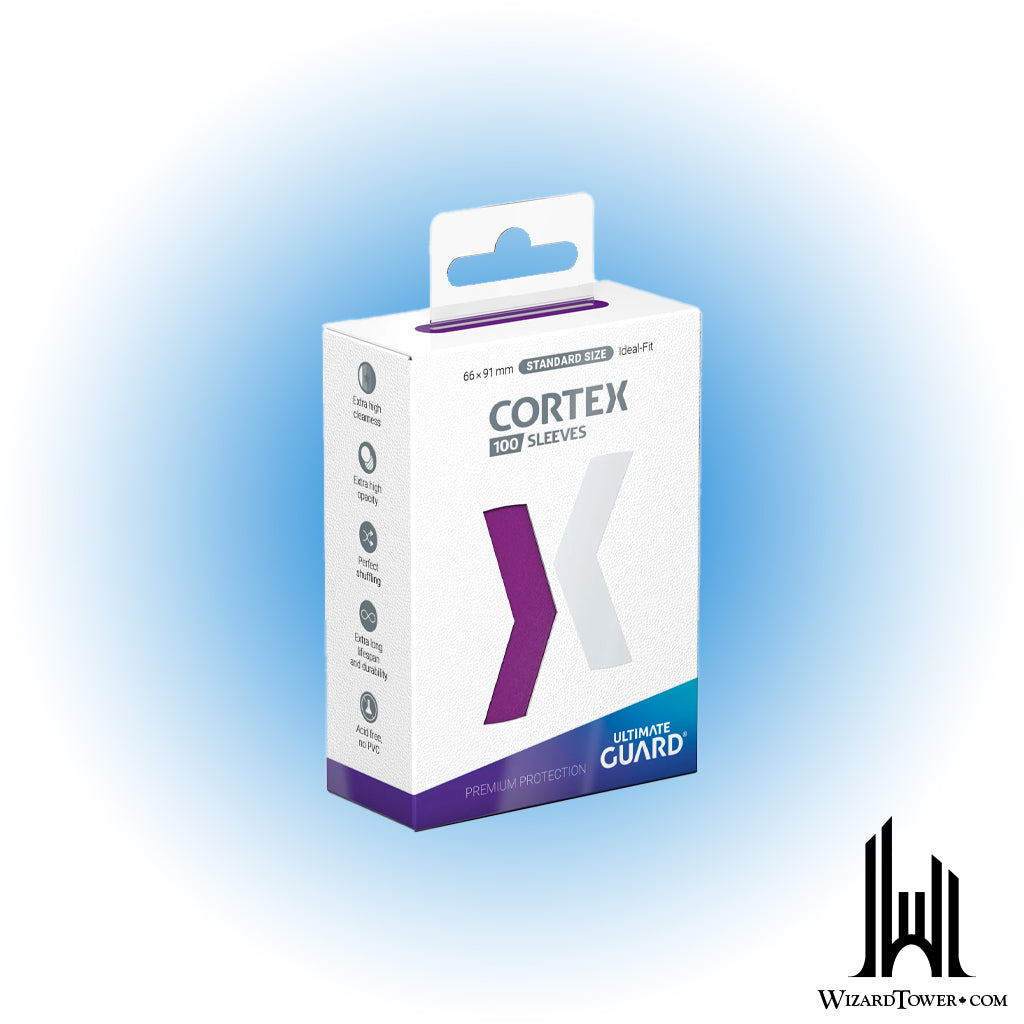 Deck Protectors - Cortex Glossy Purple 100ct