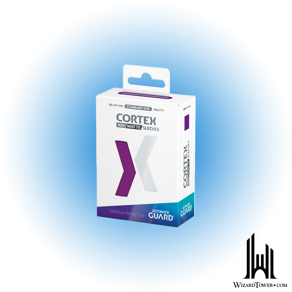 Deck Protectors - Cortex Matte Purple 100ct