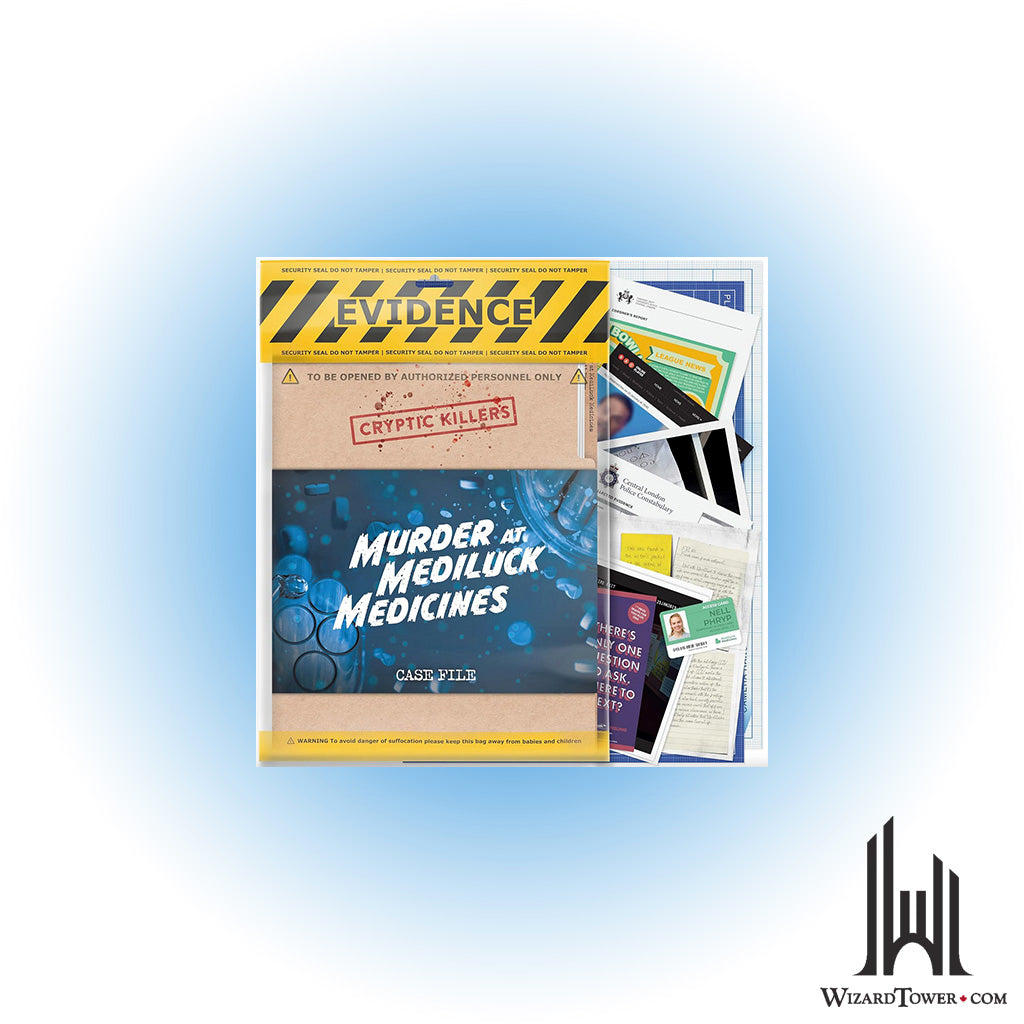 Cryptic Killers - Murder at Mediluck Medicines