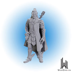 Unpainted Miniature - Critical Role - Dorian Storm